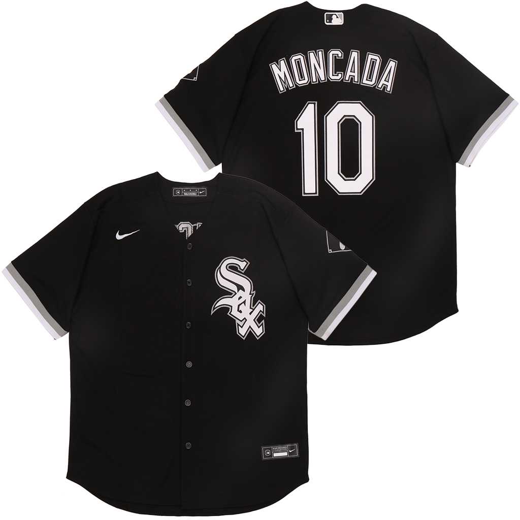 White Sox 10 Yoan Moncada Black 2020 Nike Cool Base Jersey,We sell and wholesale White Sox 10 Yoan Moncada Black 2020 Nike Cool Base Jersey on line form chian!